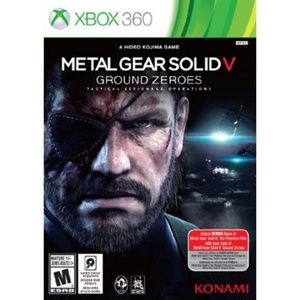 Metal Gear solid V Ground Zeroes Xbox 360